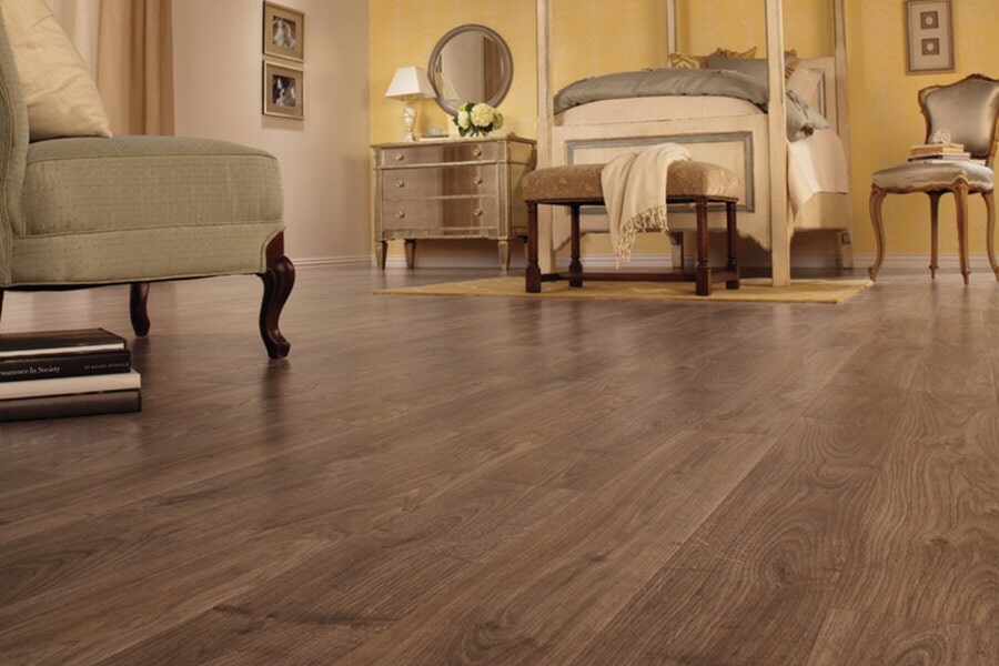 Warm Toned Laminate Flooring