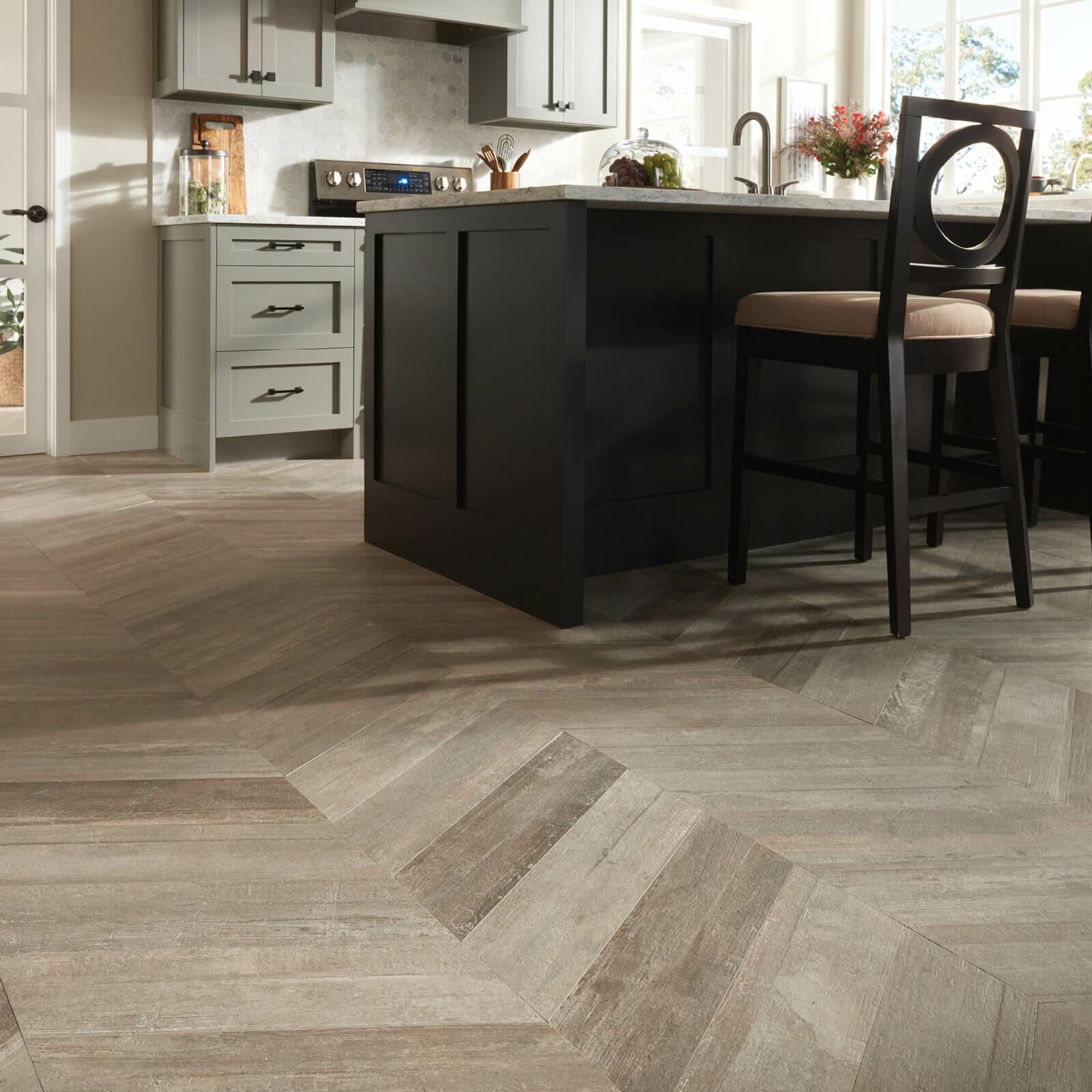 Glee chevron tile flooring | Macco's Floor Covering Center